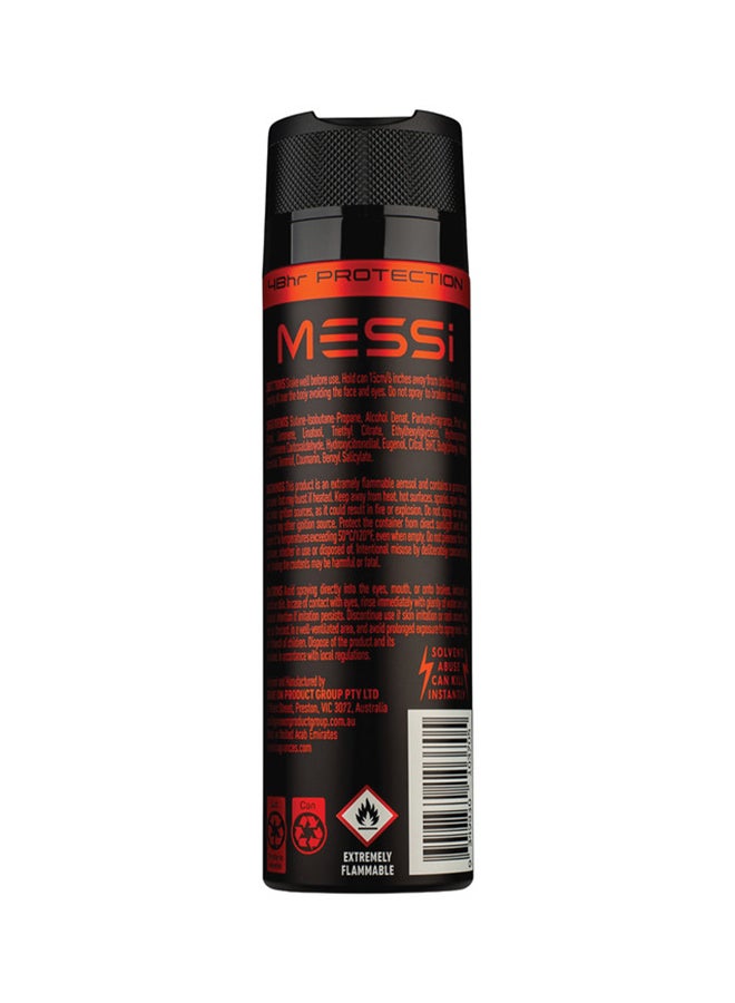 MESSI 10 - Body Spray 200Ml - Red - Image 2